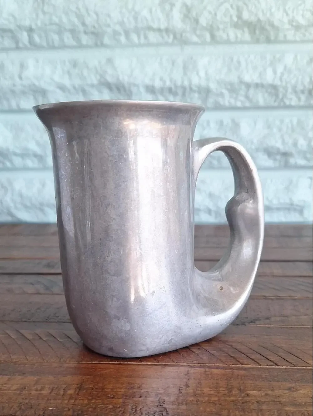 Vintage Ballena Bay Pewter French Horn Beer Mug Cup